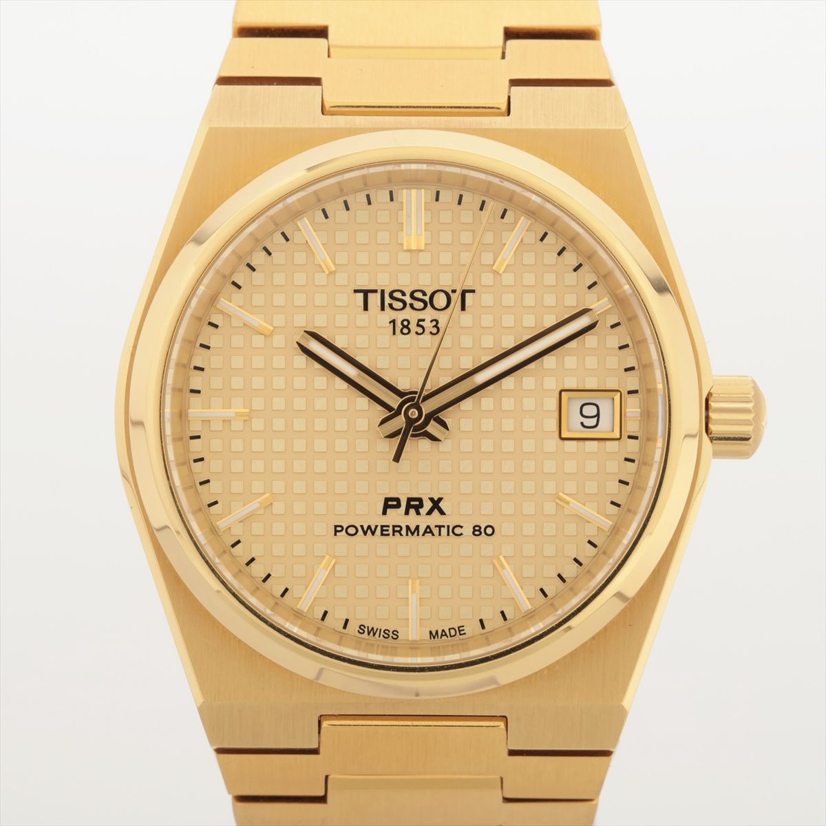 Other - 【中古】ティソ PRX パワーマティック80 GP GP AT シャンパン文字盤 あまりごま5 T137.207.33.021.00