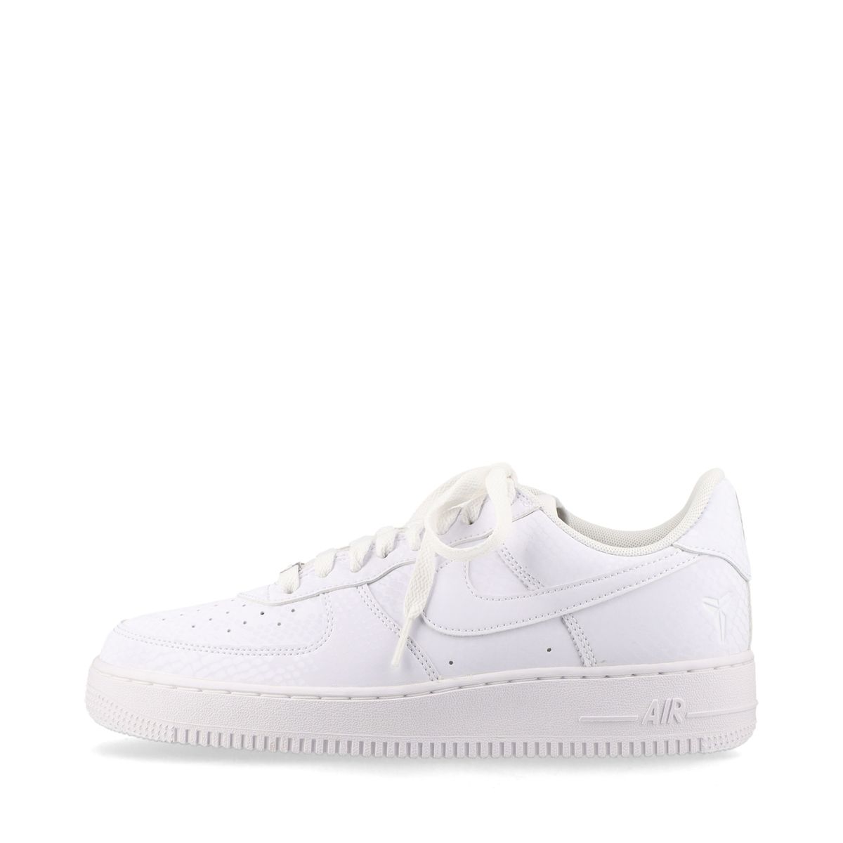 ナイキ×コービーブライアント AIR FORCE 1 LOW 25SS レザー スニーカー 26cm メンズ ホワイト IB0018-100