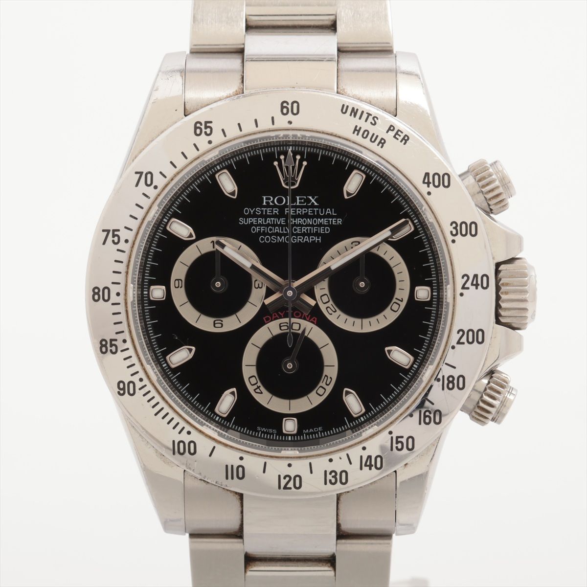 樂天商城 - 【中古】ロレックス コスモグラフデイトナ 116520 SS SS AT ブラック文字盤