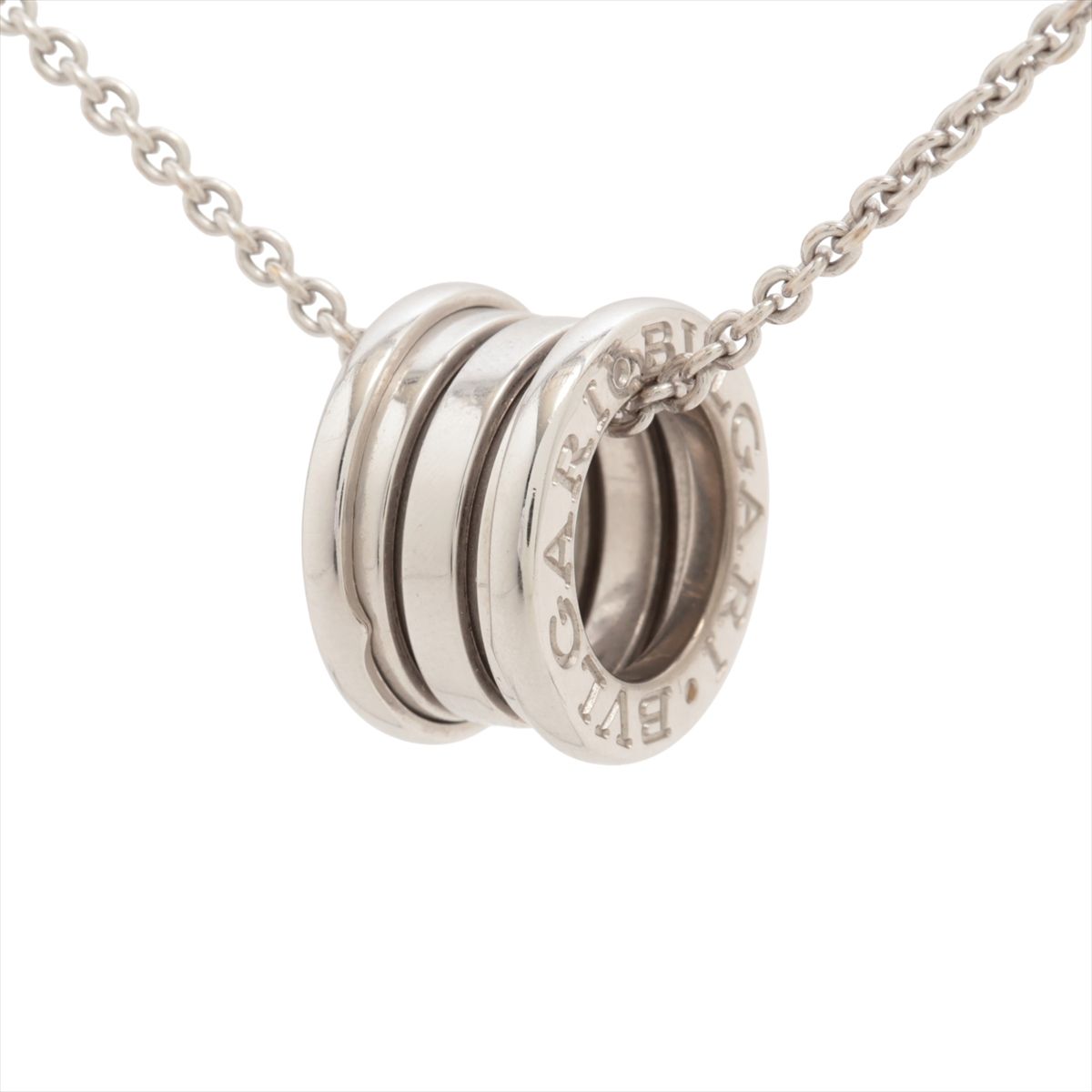 乐天商城 - 【中古】ブルガリ ビーゼロワン ネックレス 750(WG) 12.5g