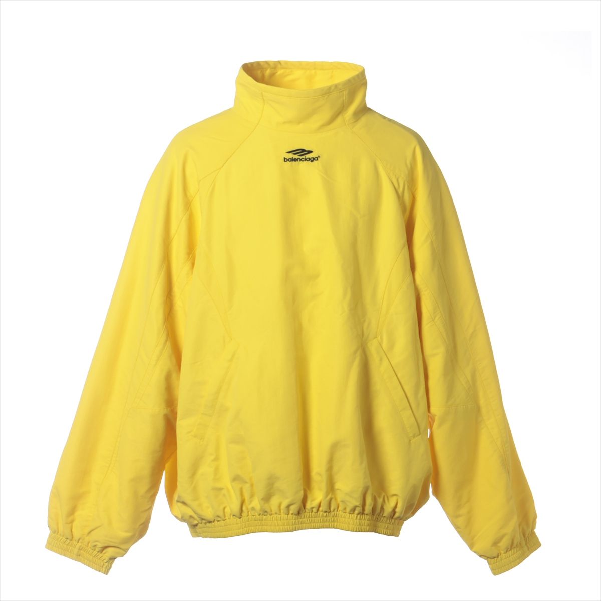 乐天商城 - 【中古】バレンシアガ 22年 ナイロン プルオーバー 2 ユニセックス イエロー 720153 トラックスーツ