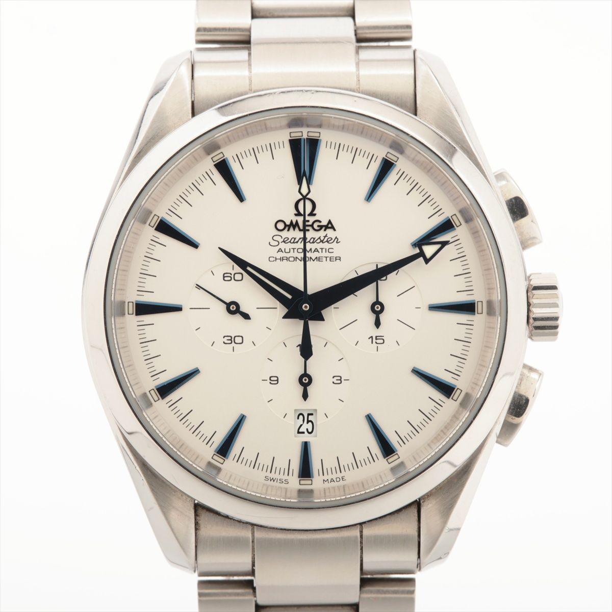 TISSOT - 【中古】オメガ シーマスター アクアテラ 2512.30 SS SS AT シルバー文字盤 あまりごま2