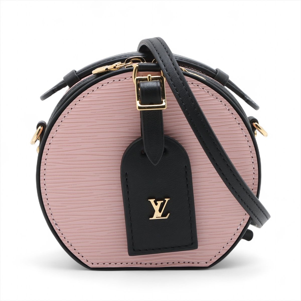 LOUIS VUITTON - 【中古】ヴィトン エピ ミニボワットシャポー R96000 ピンク