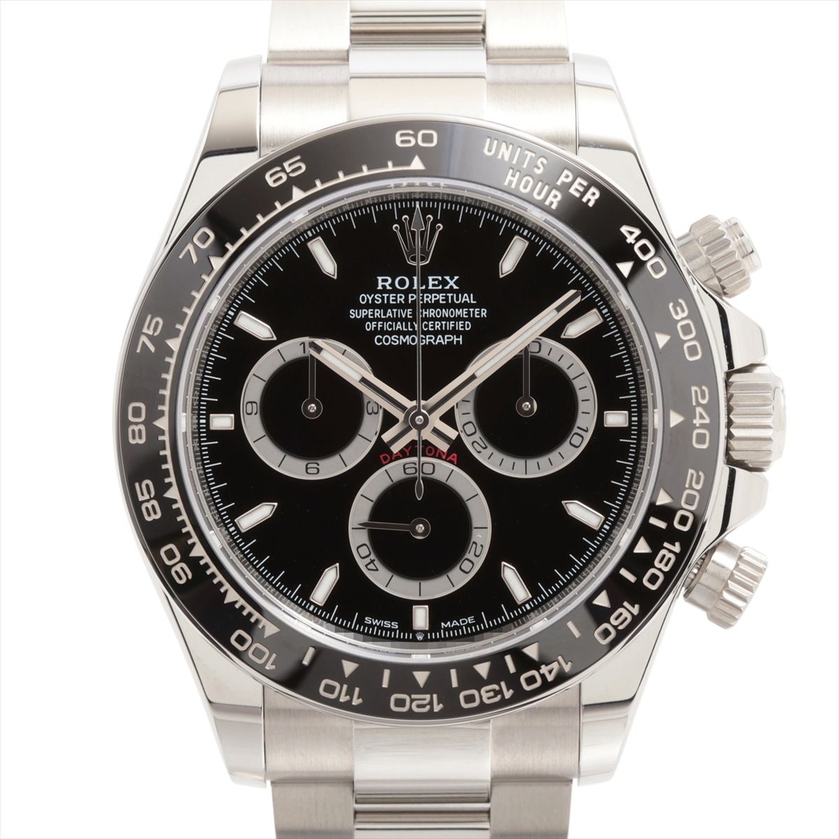【中古】ロレックス コスモグラフデイトナ 126500LN SS SS AT ブラック文字盤