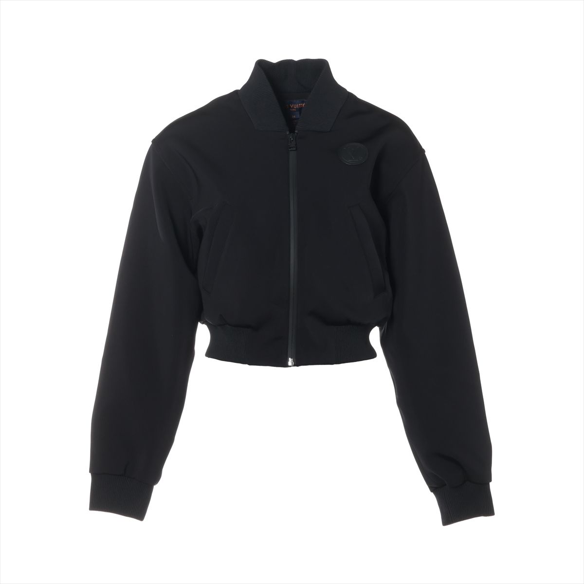 乐天商城 - 【中古】ヴィトン LVロゴ 26AW ナイロン×ポリウレタン ジャケット 34 レディース ブラック RW262WW