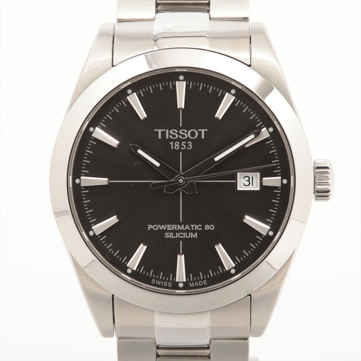 BVLGARI - 【中古】ティソ ジェントルマン T127407A SS SS AT グレー文字盤 あまりごま3