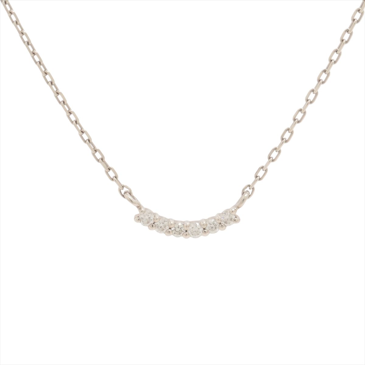 樂天商城 - 【中古】エテ ダイヤ ネックレス Pt850 1.1g 0.02 461072