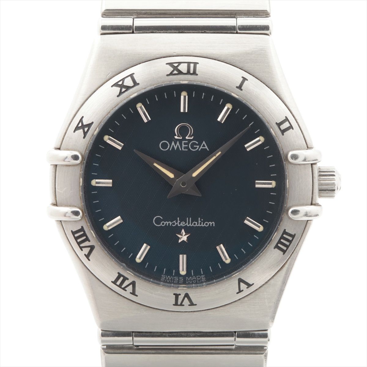 FRANCK MULLER - 【中古】オメガ コンステレーション 1572.40 SS SS QZ ブルー文字盤