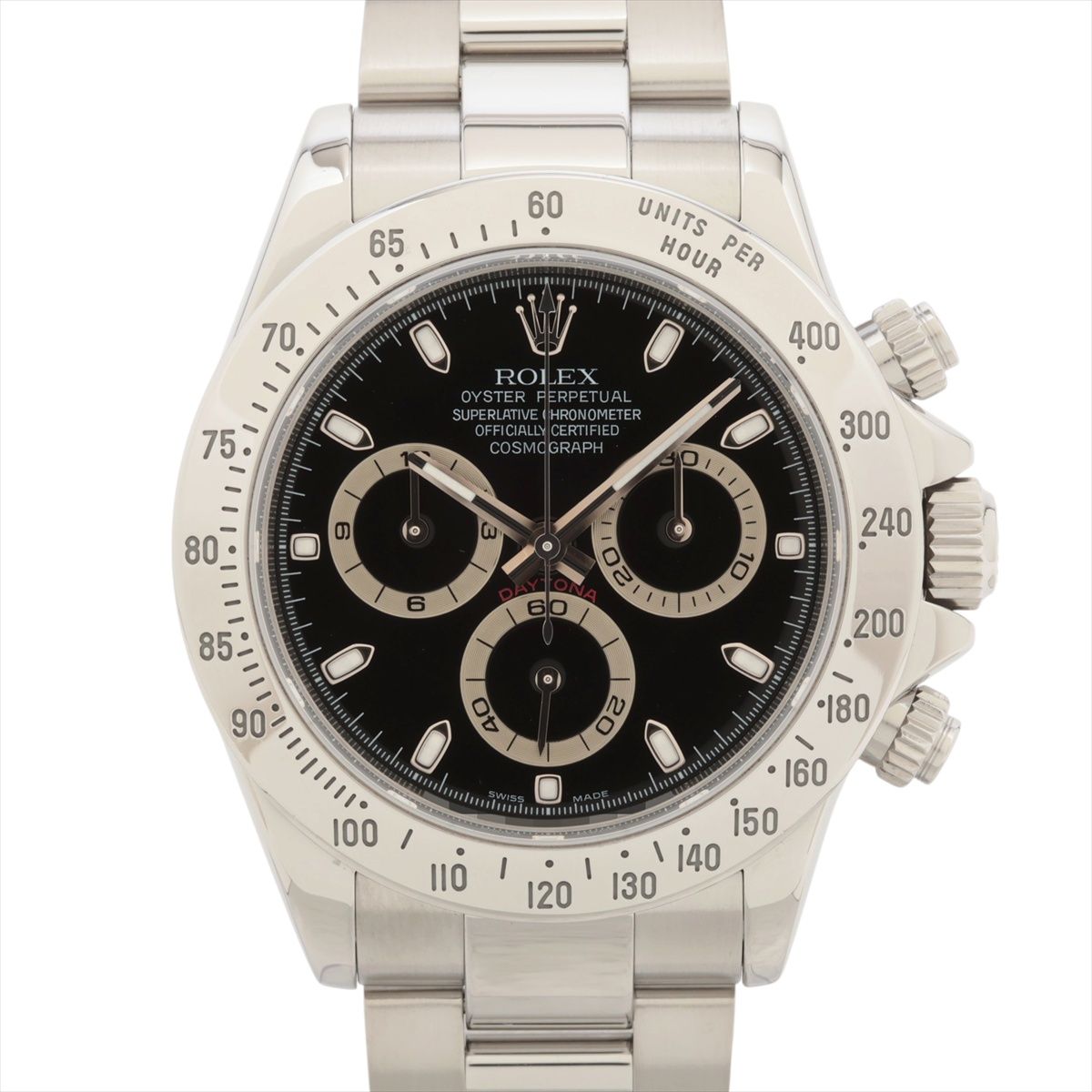 【中古】ロレックス コスモグラフデイトナ 116520 SS SS AT ブラック文字盤 あまりごま2