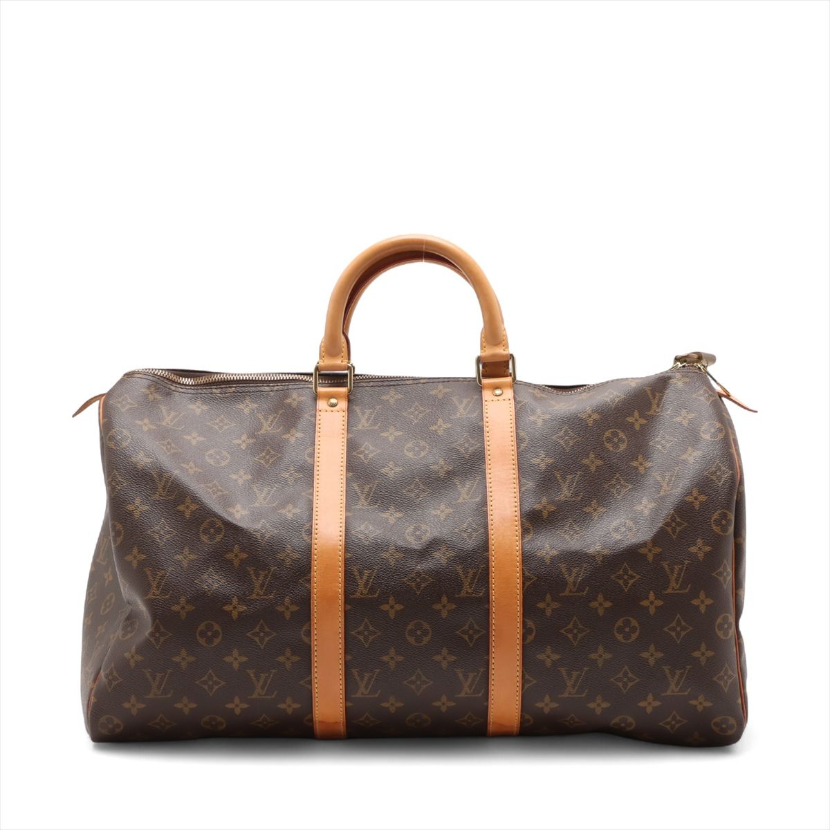 Boston Bags - 【中古】ヴィトン モノグラム キーポル50 M41426 ブラウン