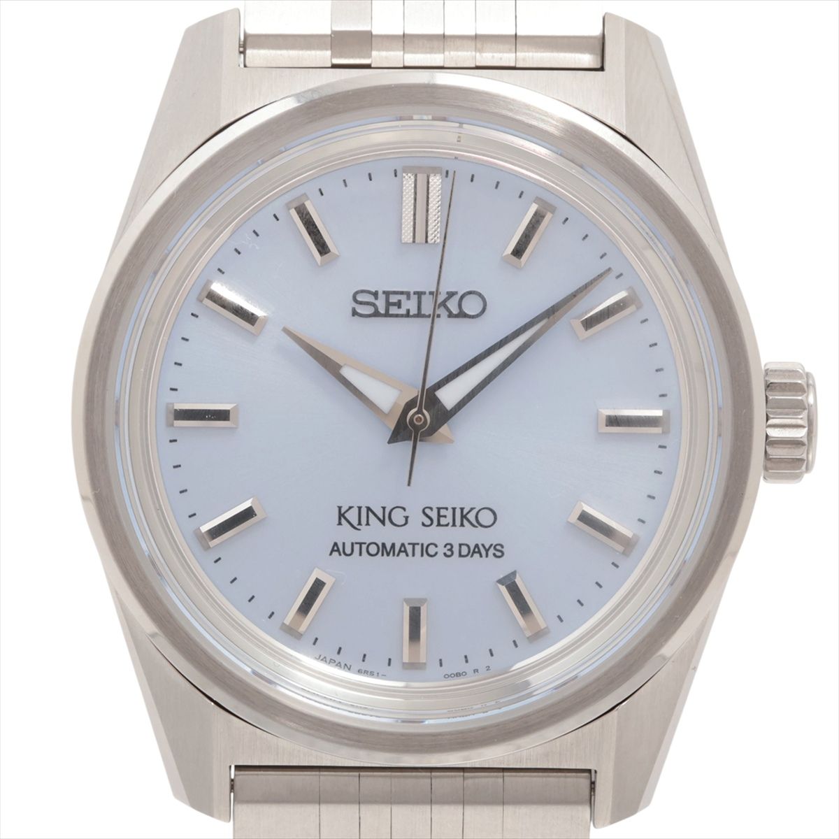 【中古】セイコー キングセイコー KSK SDKS027 SS SS AT サックスブルー文字盤
