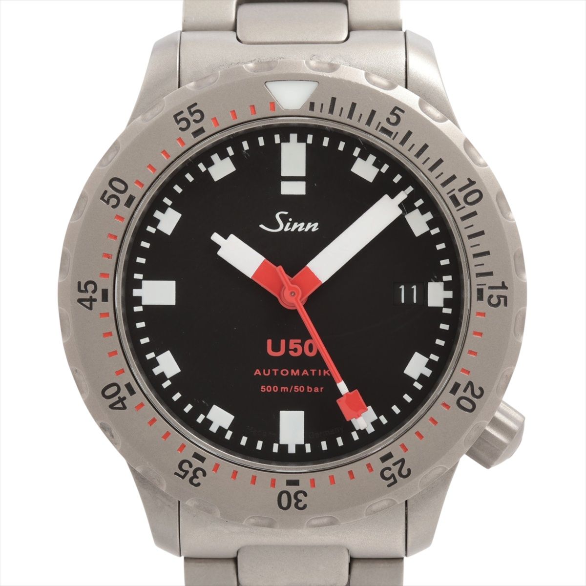 SINN - 【中古】ジン U50 SS SS AT ブラック文字盤 あまりごま2