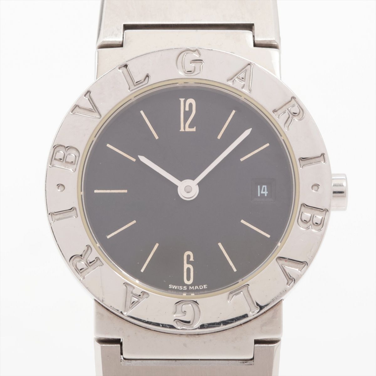RADO - 【中古】ブルガリ ブルガリブルガリ BB26SSD SS SS QZ ブラック文字盤