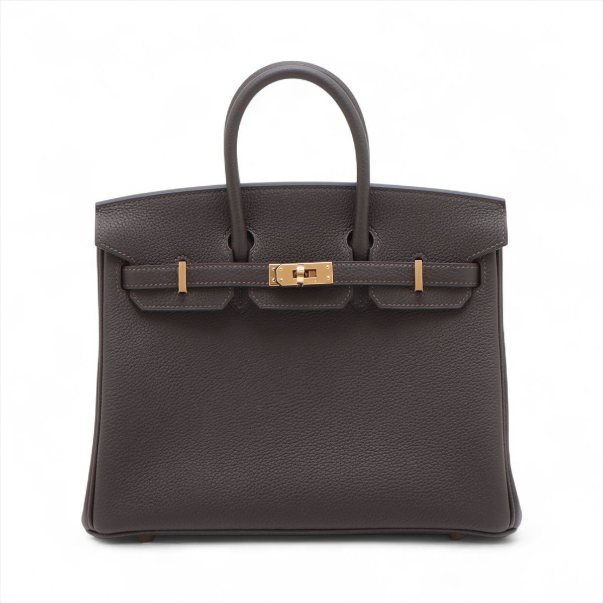 HERMES - 【中古】エルメス バーキン25 ルトゥルネ トゴ ベブラン ゴールド金具 G:2026年