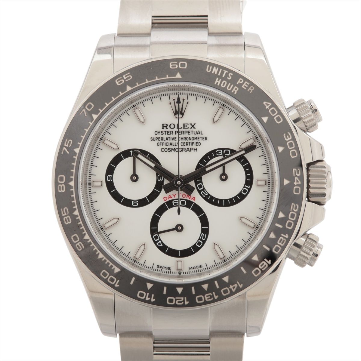 【中古】ロレックス コスモグラフデイトナ 126500LN SS SS AT ホワイト文字盤