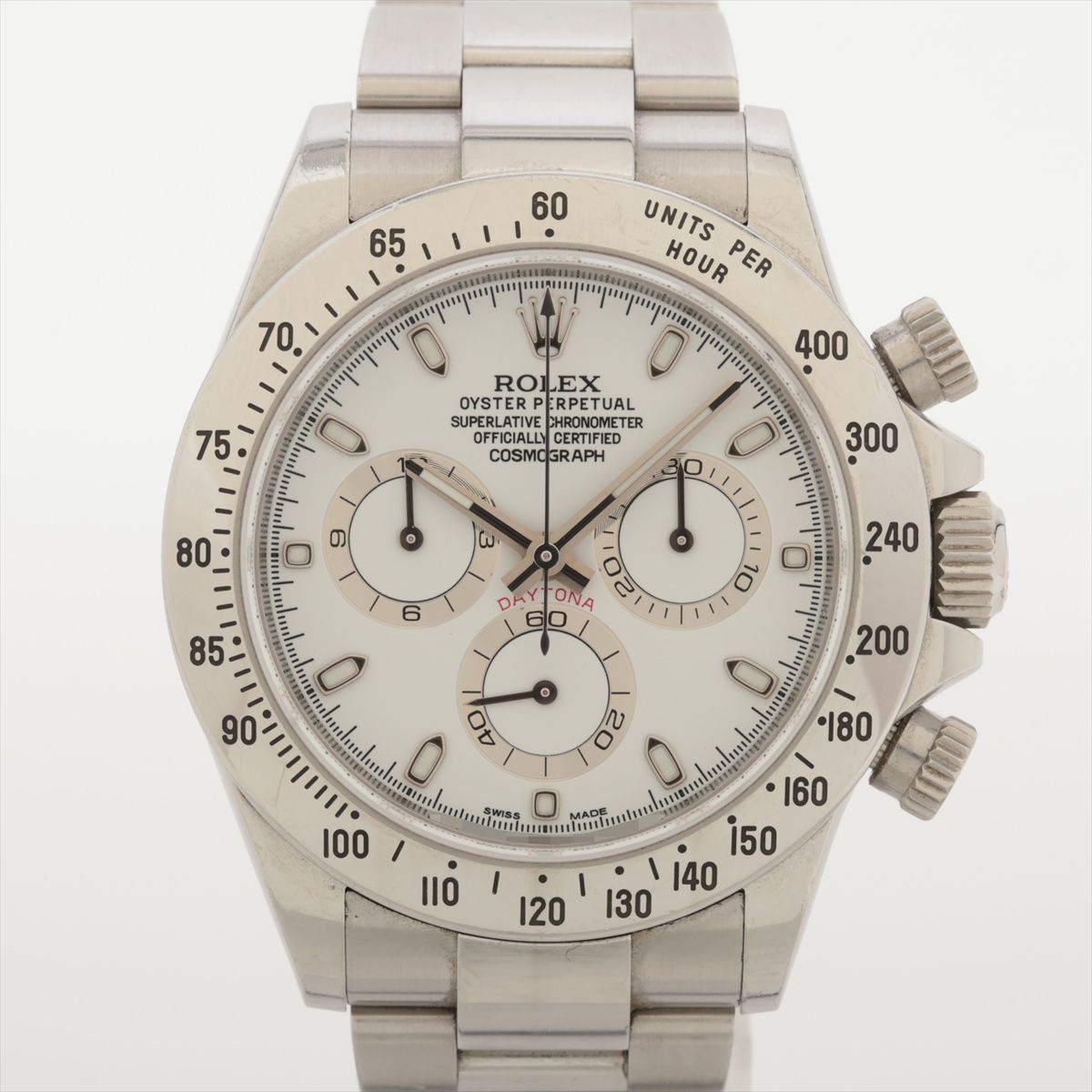 【中古】ロレックス コスモグラフデイトナ 116520 SS SS AT ホワイト文字盤 あまりごま3