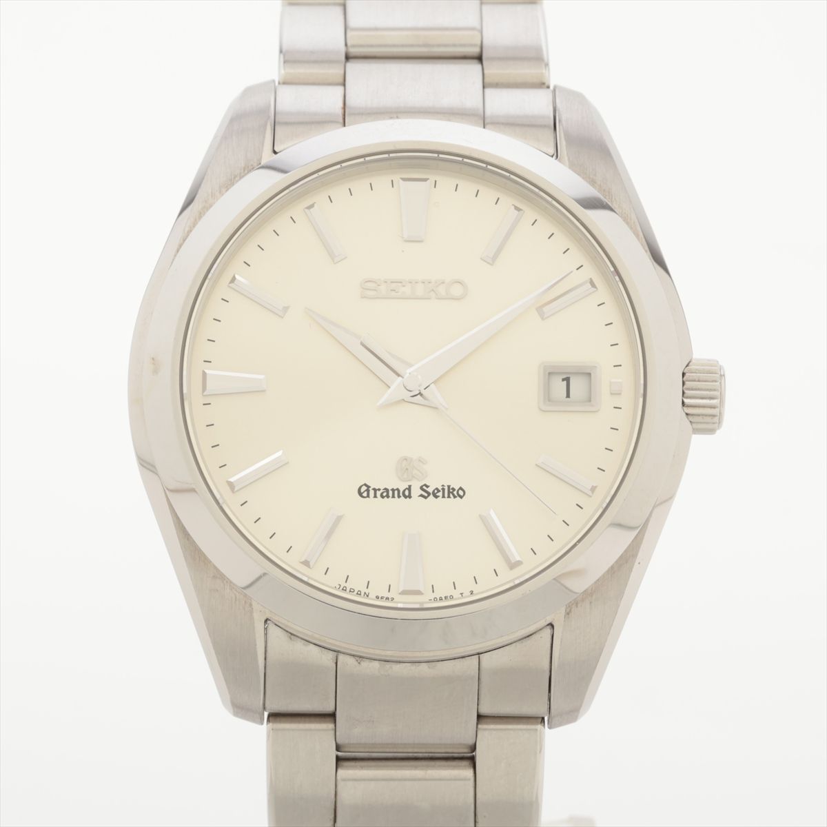 【中古】グランドセイコー SBGV021 SS SS QZ シルバー文字盤