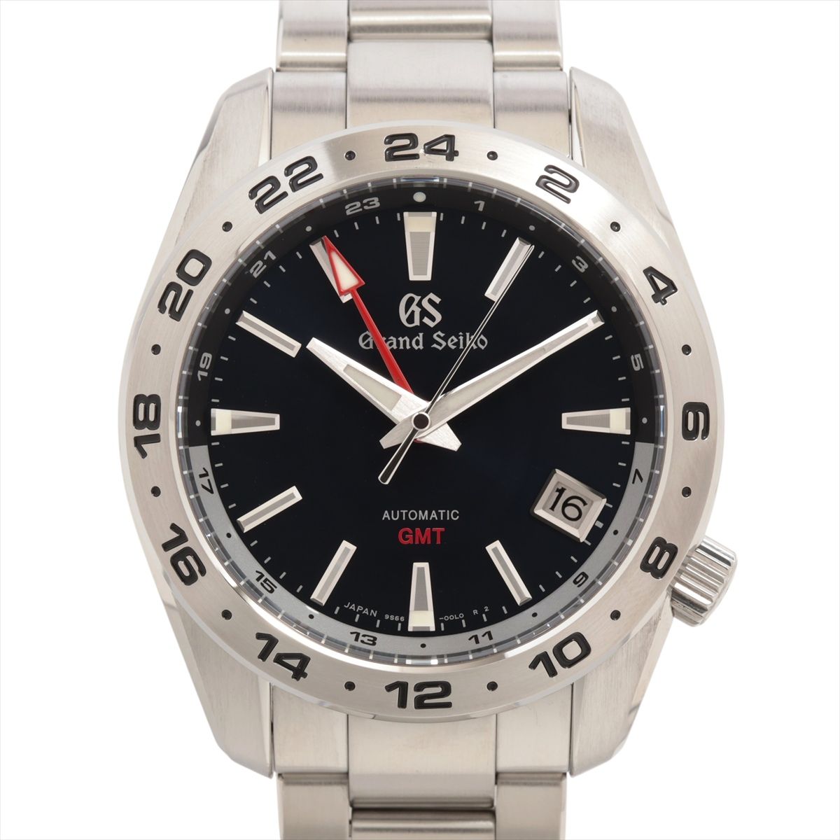 【中古】グランドセイコー スポーツコレクション メカニカル GMT SBGM245 SS SS AT ブルー文字盤