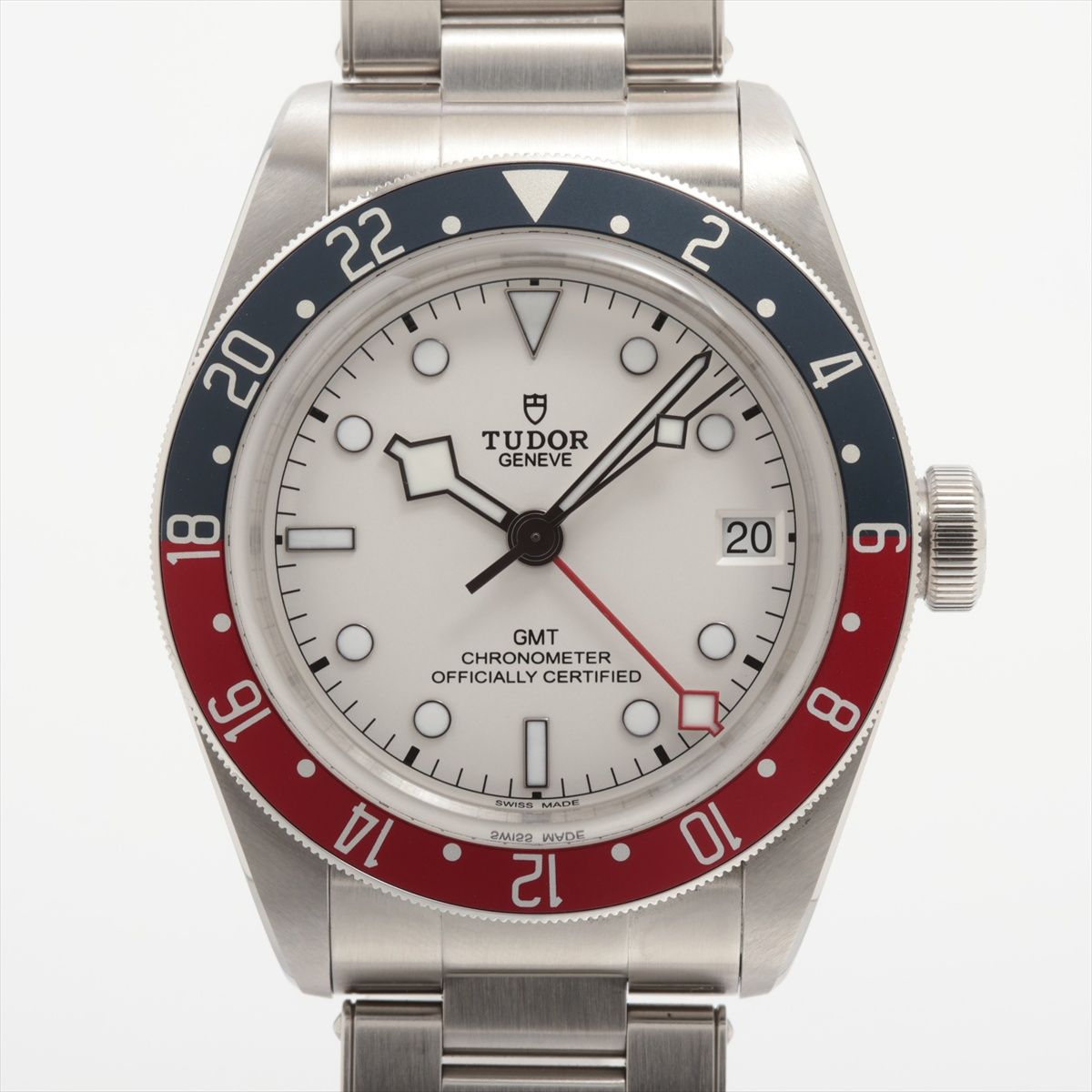 【中古】チュードル ブラックベイ GMT 79830RB SS SS AT シルバー文字盤 あまりごま4