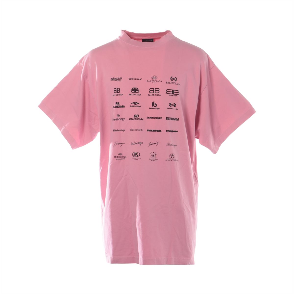 楽天市場】バレンシアガ Tシャツ（カラーピンク）（レディース