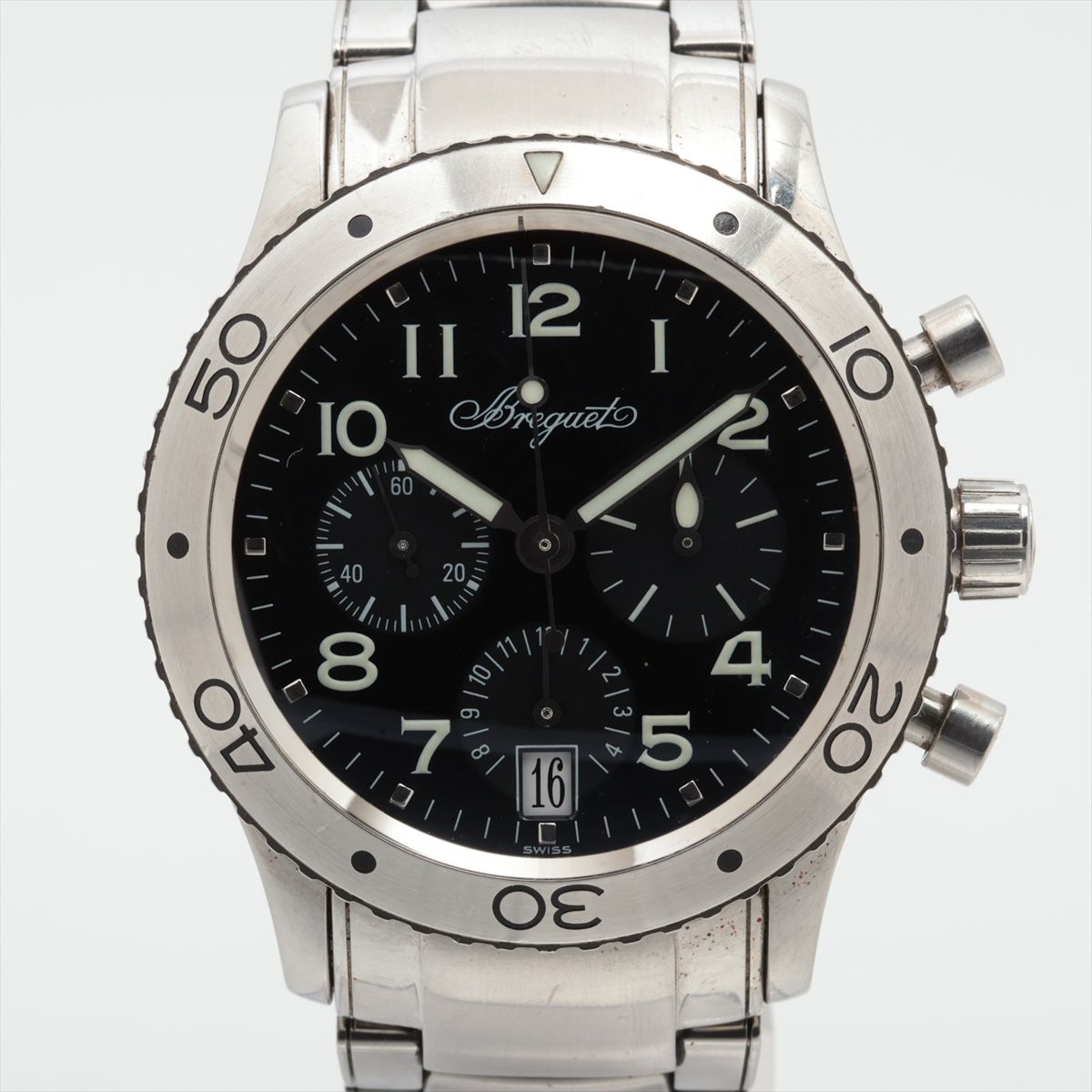 【中古】ブレゲ トランスアトランティック タイプXX 3820ST/H2/SW9 SS SS AT  ...