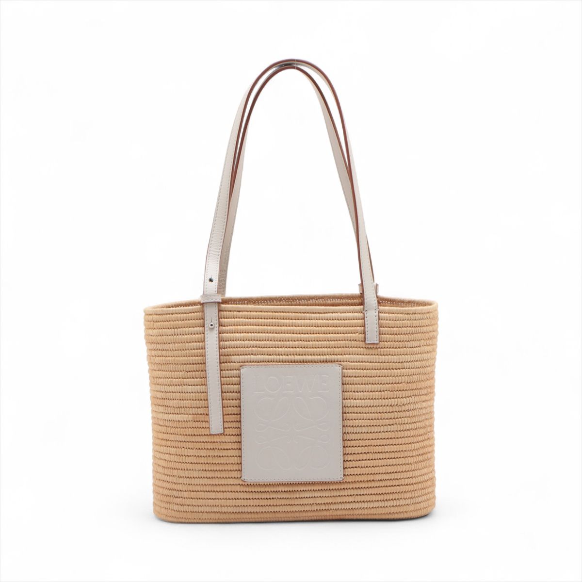 本日限定価格】LOEWE カゴバッグM/white