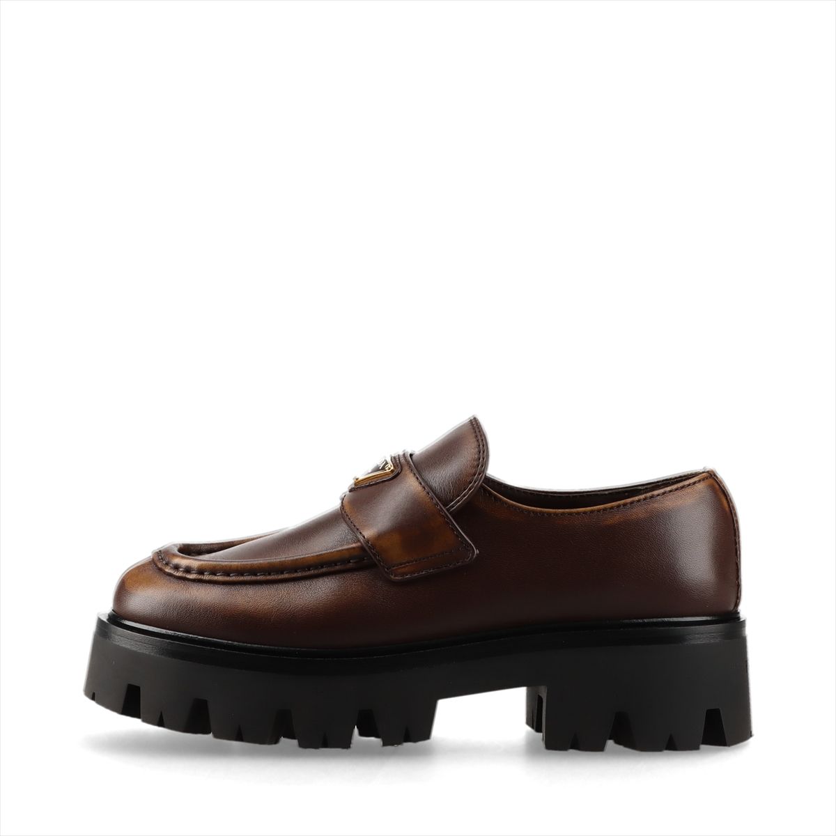 【極美品】PRADA プラダ　ローファー　厚底　茶色　35 楽天市場】プラダ シューズ（カラーブラウン）（ローファー