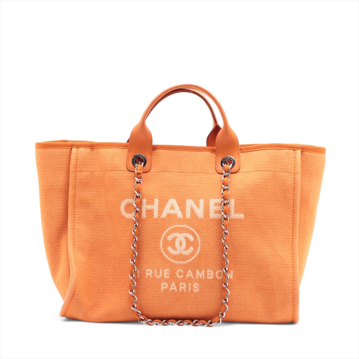 楽天市場】シャネル CHANEL（カラーオレンジ）（トートバッグ