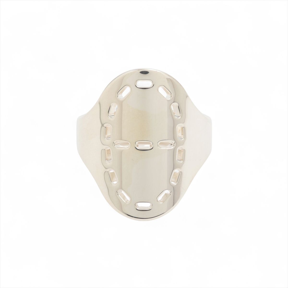 【中古】エルメス ポワンセリエ 2025 リング 60 925 11.8g シルバー