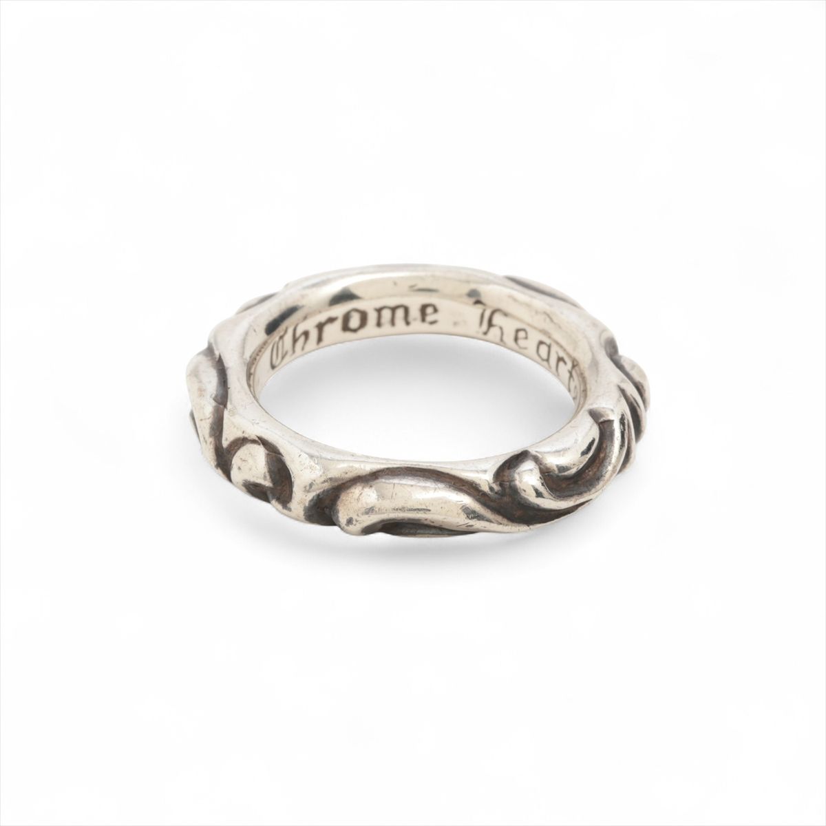 楽天市場】chrome hearts スクロール リング 18号の通販
