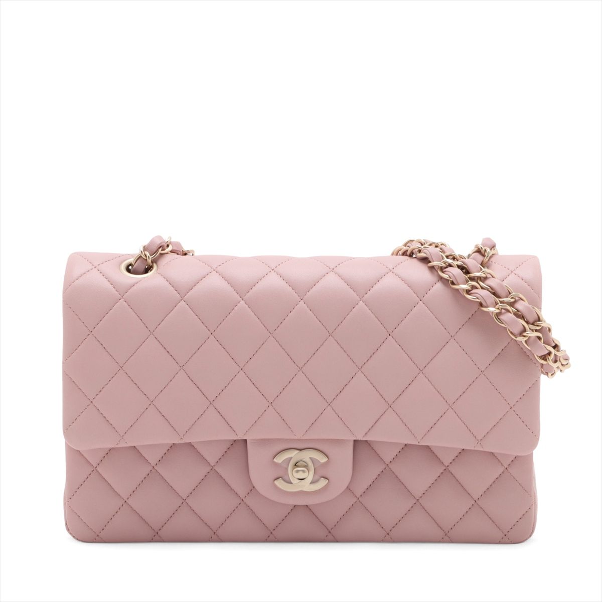楽天市場】chanel チェーンバッグ マトラッセ ダブルフラップ 25cmの通販