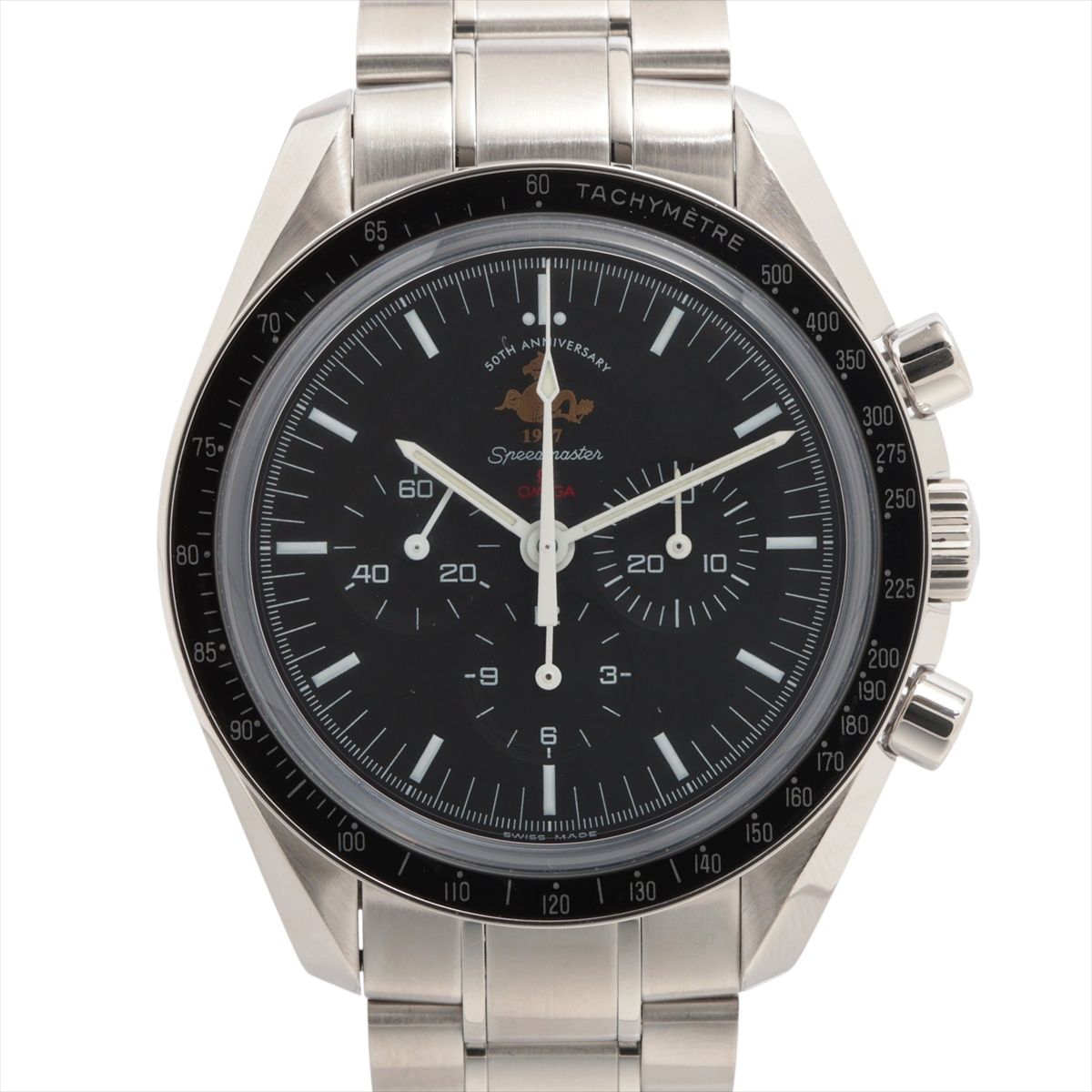 【中古】オメガ スピードマスター シーホース50周年記念モデル 世界5957本限定 311.30.4 ...