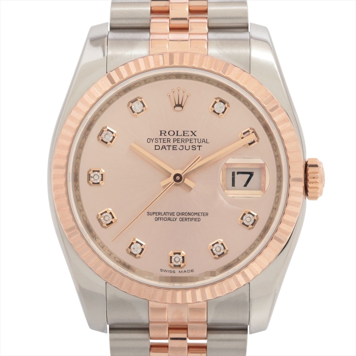 楽天市場】ROLEX デイトジャスト 36 116231 ランダムシリアル ピンク