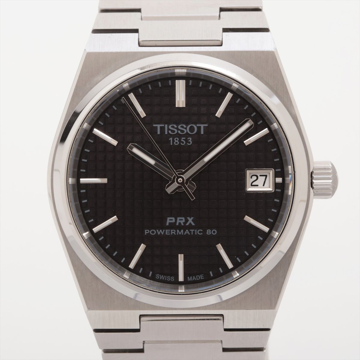 【中古】ティソ PRX T137207A SS SS AT ブラック文字盤 あまりごま5