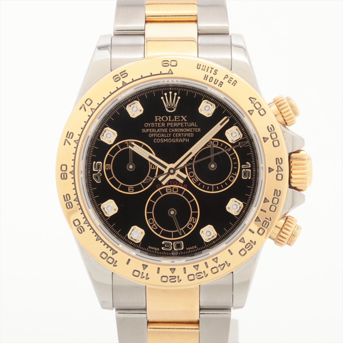 【中古】ロレックス コスモグラフデイトナ 116503G SS×YG SS×YG AT ブラック文字盤 あまりごま2