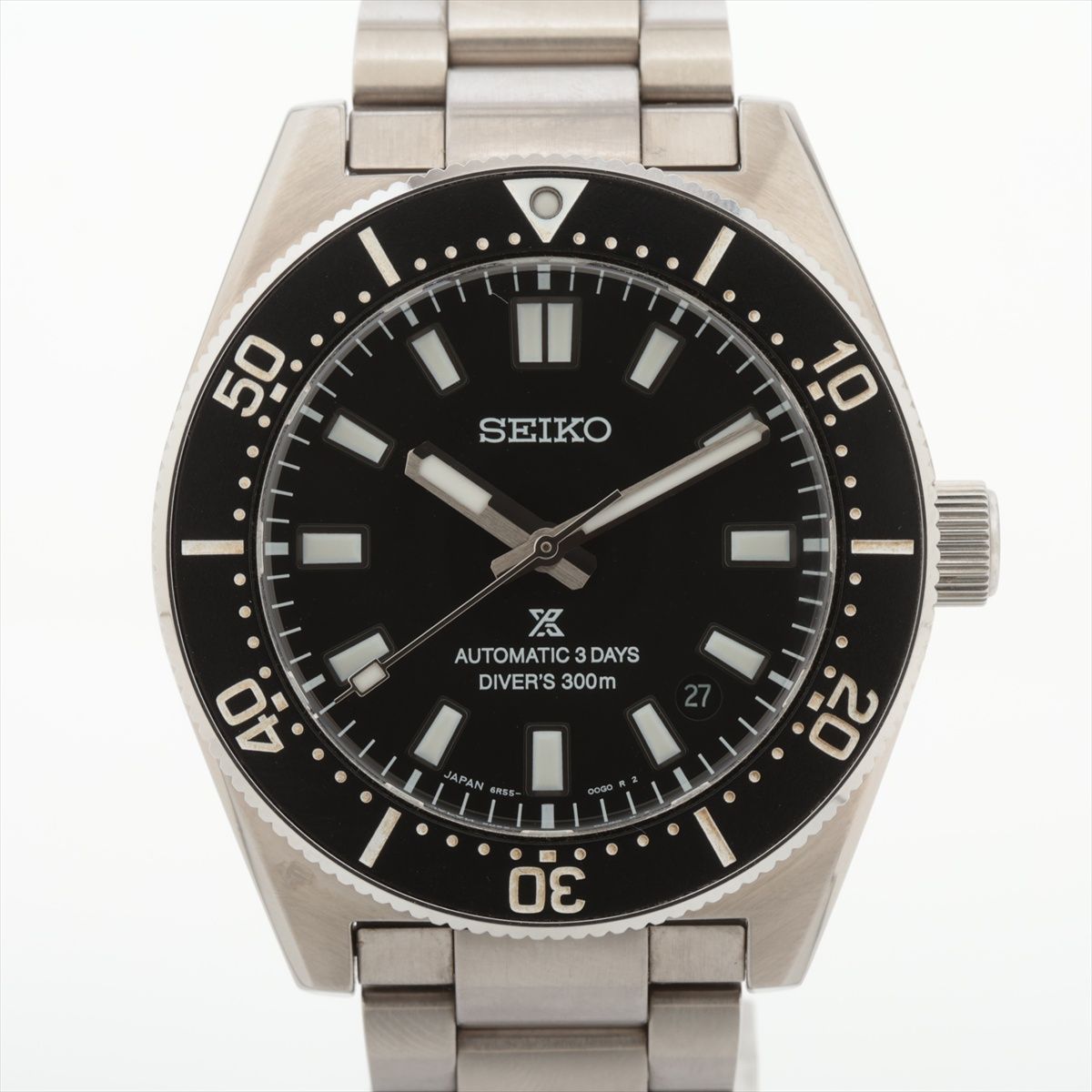 【中古】セイコー プロスペックス SBDC197 SS SS AT ブラック文字盤 あまりごま4