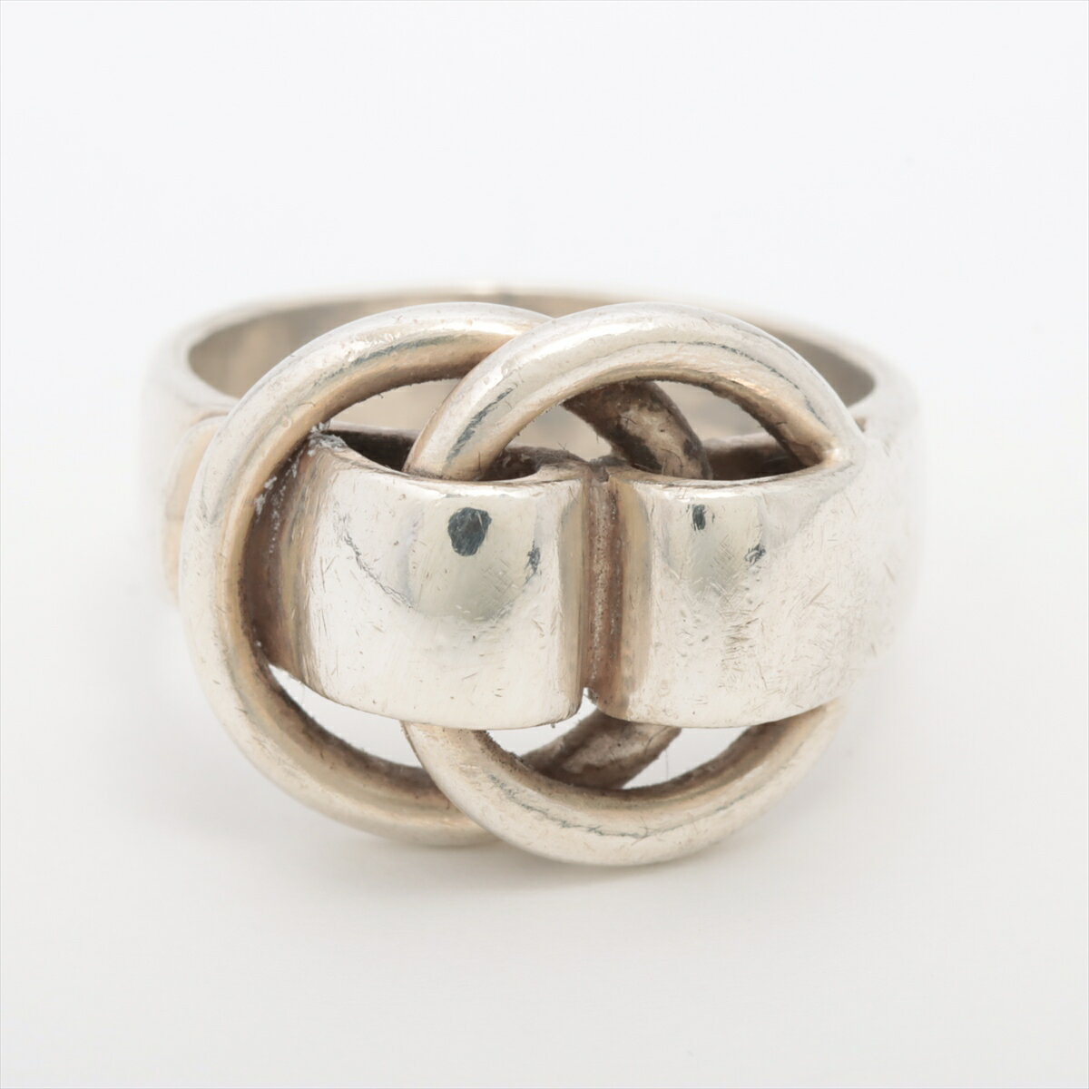 【中古】エルメス ドゥザノー リング 925 6.5g シルバーのサムネイル