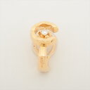 【中古】シャネル ココ クラッシュ ダイヤ シングルイヤリング 750(YG) 総2.8g J13307
