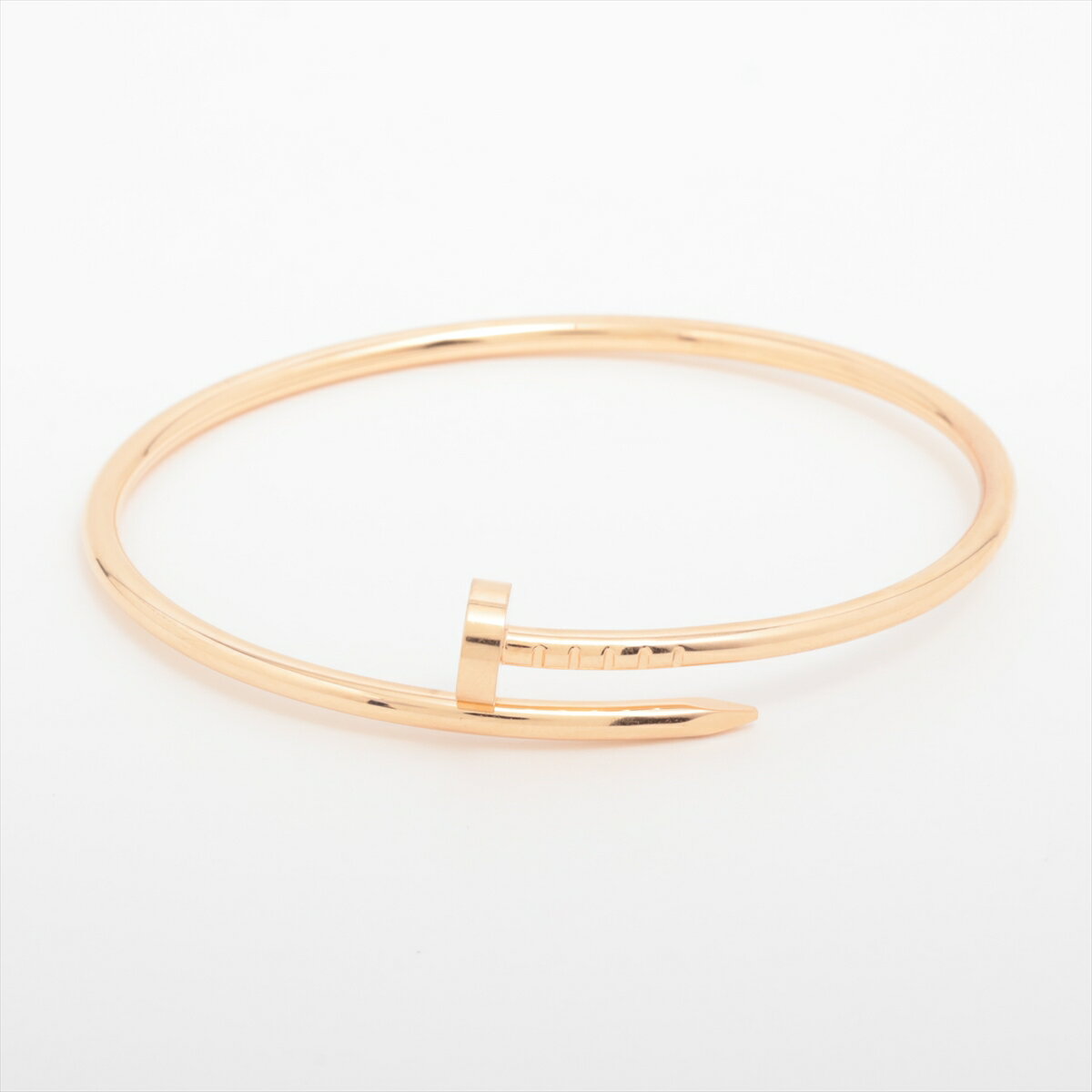 【中古】カルティエ ジュストアンクル SM ブレスレット 750(PG) 9.4g 16