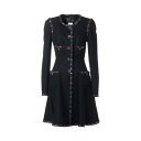 【中古】シャネル ココマーク 08A ウール コート 36 レディース ブラック P33336V24161 Look36 Sheila Marquez 着用モデ...