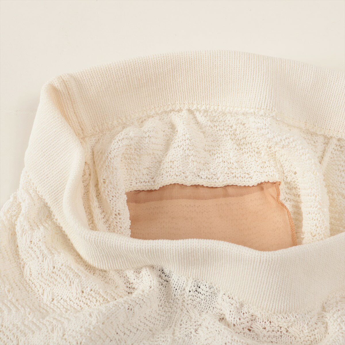 【中古】シャネル ココボタン コットン パンツ 36 レディース ホワイト P75432K10832