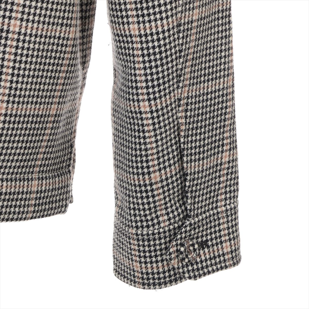 【中古】ディオール ウール ジャケット 52 メンズ グレー 293C403A5559 千鳥格子