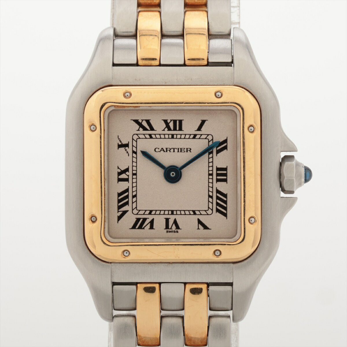【中古】カルティエ パンテール W25029B6 SS×YG SS×YG QZ アイボリー文字盤 あまりごま2のサムネイル