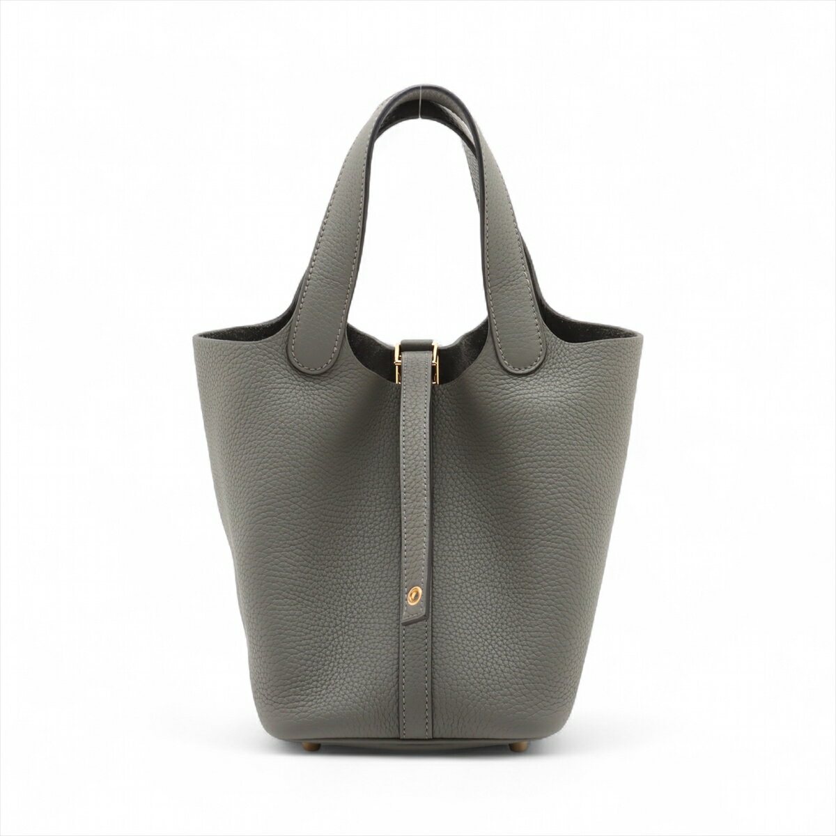 【中古】エルメス ピコタンロック18 PM トリヨンクレマンス グリメイヤー ゴールド金具 W:2024年のサムネイル