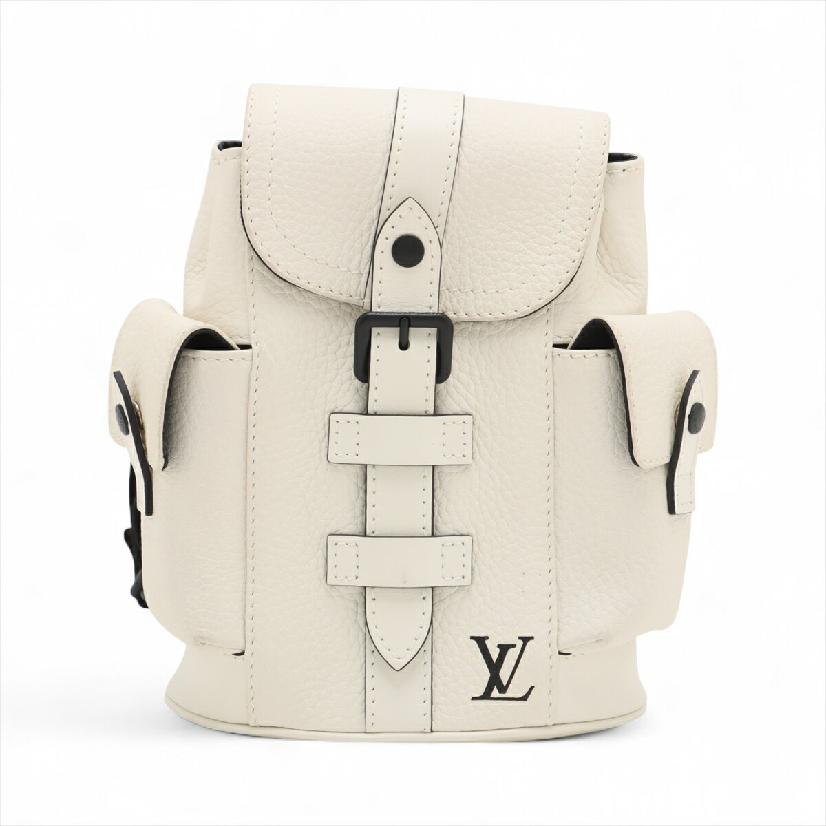 【中古】ヴィトン ブロン クリストファーXS M58493 ホワイト RFID反応あり