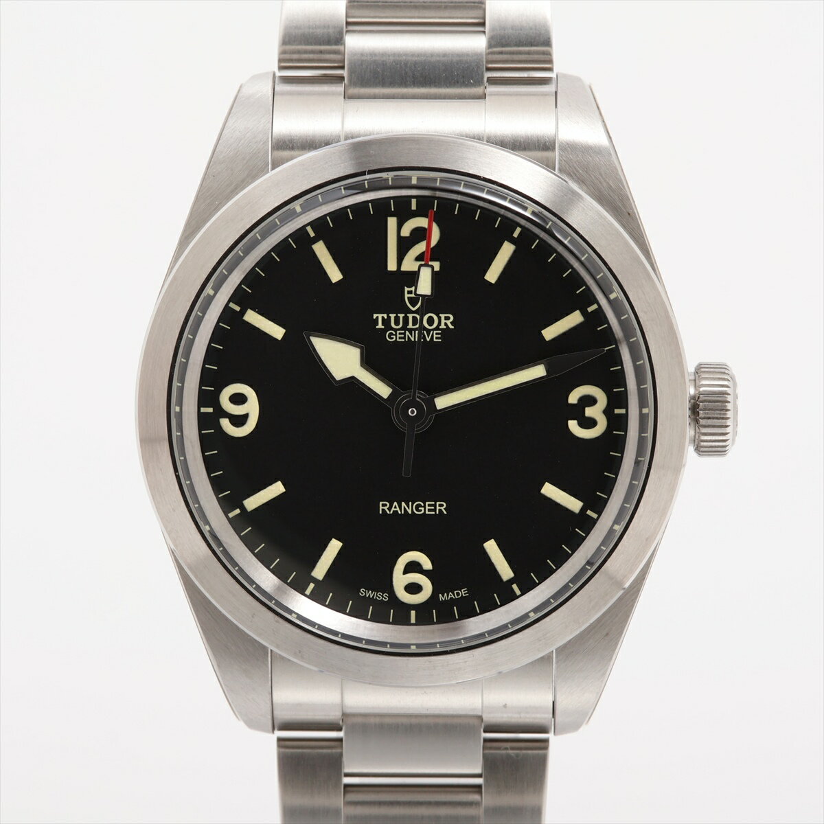 【中古】チュードル レンジャー 79950 SS SS AT 黒文字盤 あまりごま5