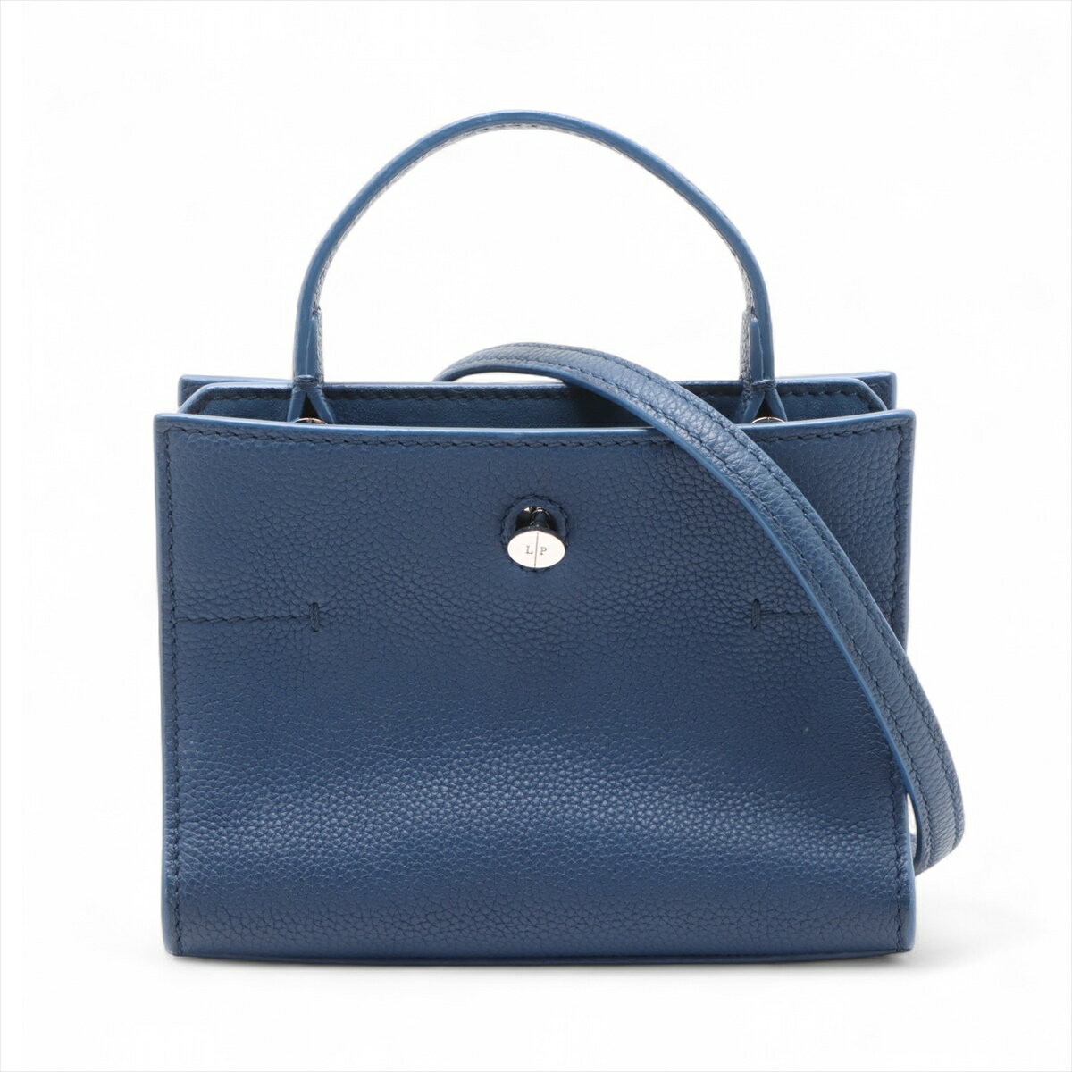 ロロピアーナ ボストンバッグ　ネイビー　未使用品！ 激レア Loro Piana ロロピアーナ ボストンバッグ ストームボストン