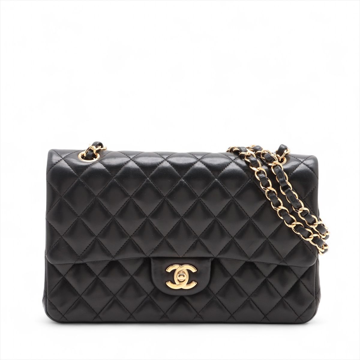 CHANEL 【ト静】☆ CHANELマトラッセ ダブルフラップ チェーン 