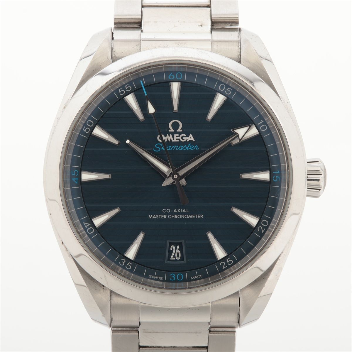 ORIENT - 【中古】オメガ シーマスター 220.10.41.21.03.001 SS SS AT ブルー文字盤 あまりごま2