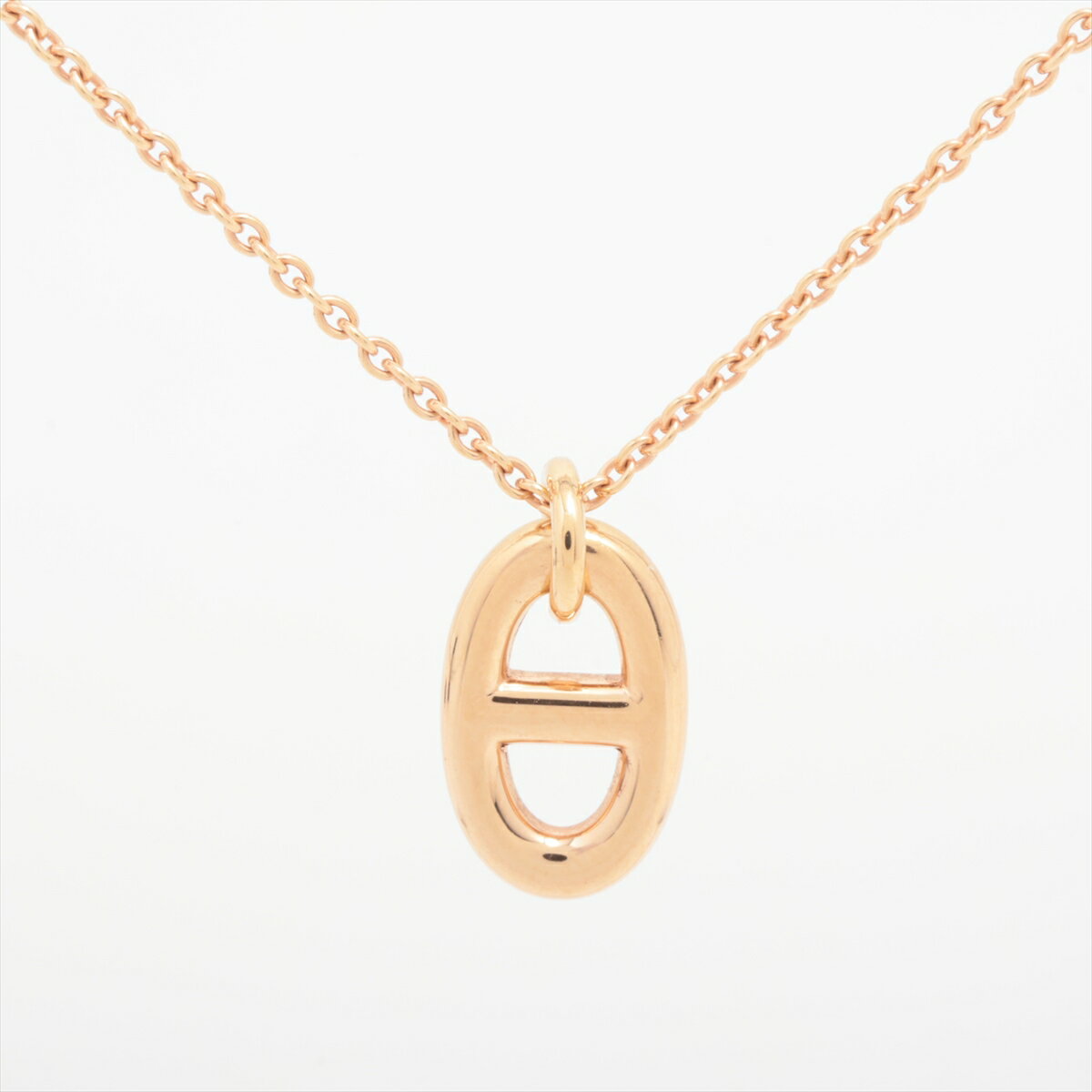 【中古】エルメス シェーヌダンクル ファランドール ネックレス 750(PG) 5.1gのサムネイル